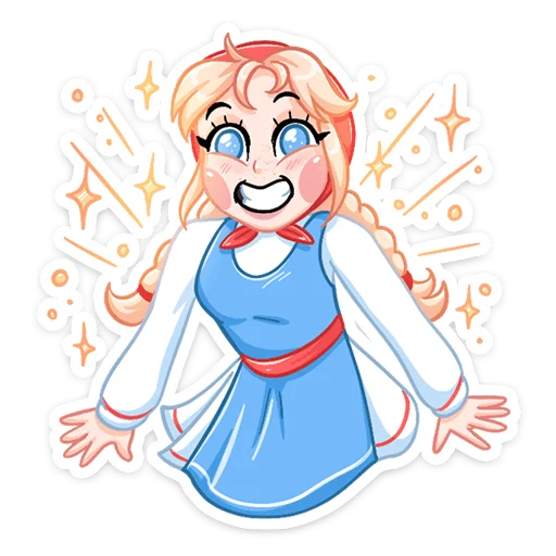 ✨ Стикер «Маслёна» для Telegram