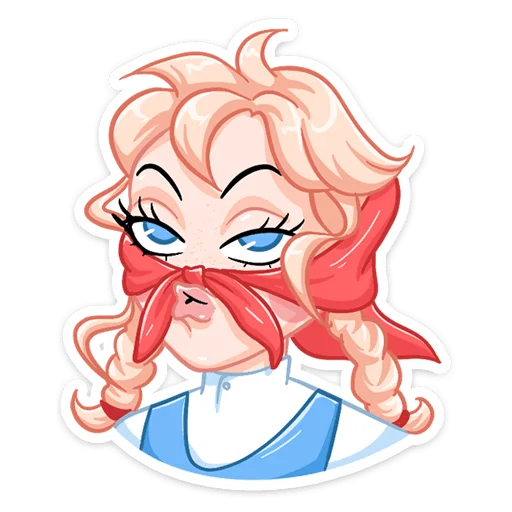 😫 Стикер «Маслёна» для Telegram