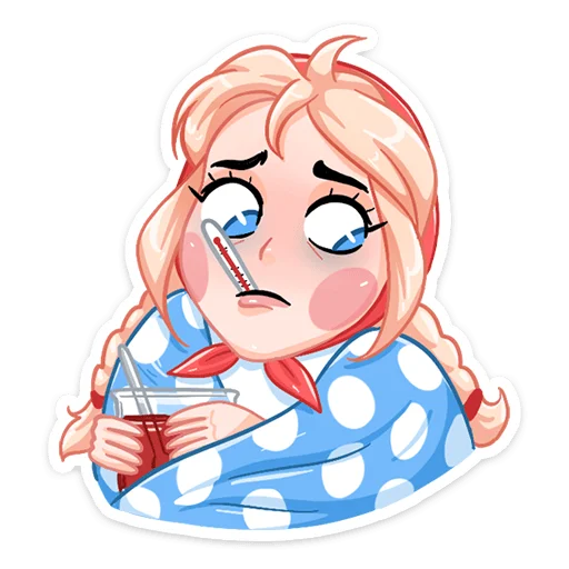 🤒 Стикер «Маслёна» для Telegram
