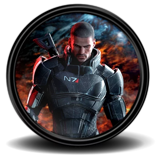 👱 Стикер «Mass Effect» для Telegram