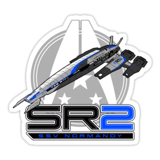 🚀 Стикер «Mass Effect» для Telegram