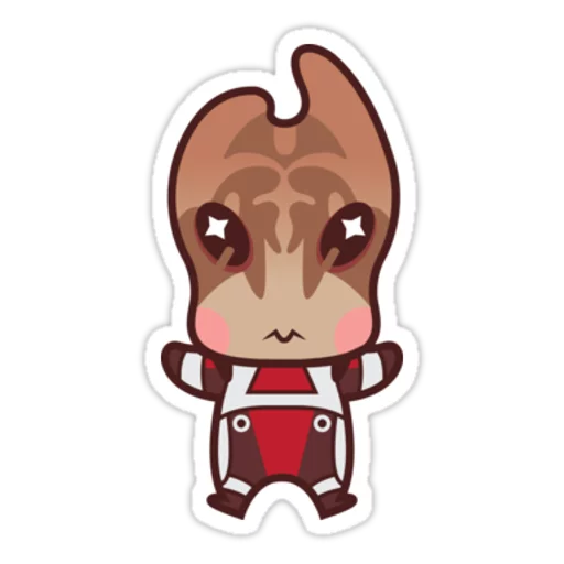 🐸 Стикер «Mass Effect» для Telegram