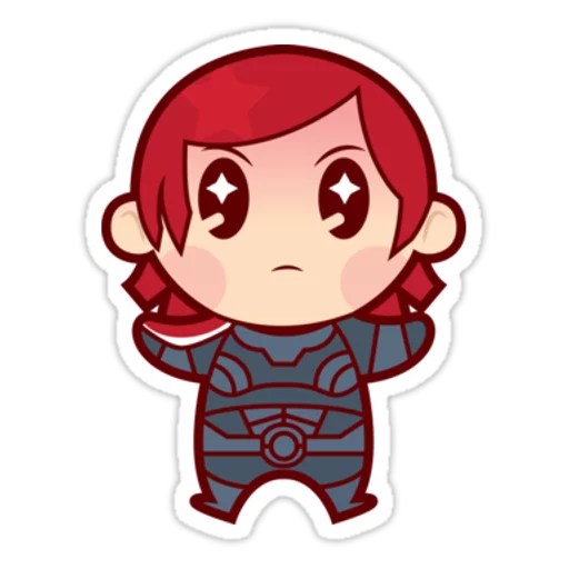 🗡 Стикер «Mass Effect» для Telegram