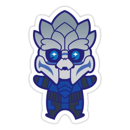 🐱 Стикер «Mass Effect» для Telegram
