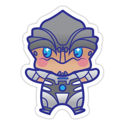 🦁 Стикер «Mass Effect» для Telegram