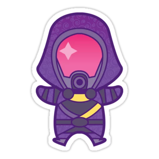 🤓 Стикер «Mass Effect» для Telegram
