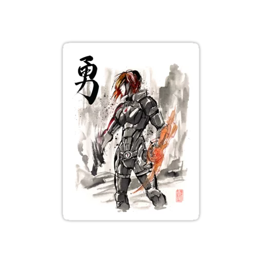 ⚫ Стикер «Mass Effect» для Telegram
