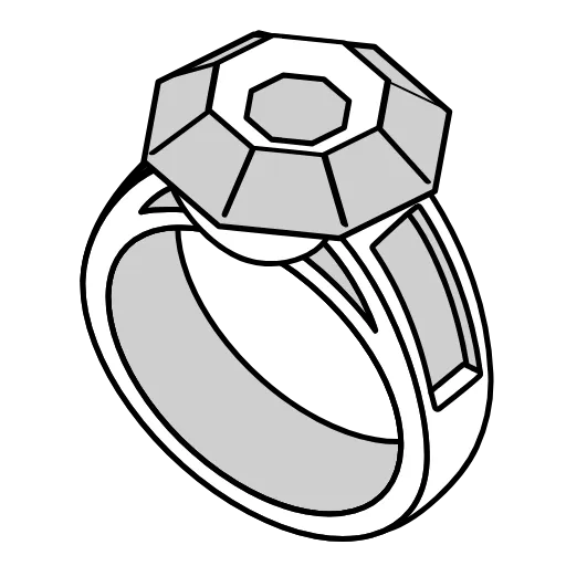 💍 Эмодзи «Gem Signet» для Telegram