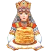Стикер 40 🥞 масленица - забираем эмодзи к началу недели Масленицы