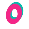 0⃣ Эмодзи «Жёлтые буквы с розовой тенью» для Telegram