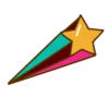 ⭐️ Эмодзи «Жёлтые буквы с розовой тенью» для Telegram
