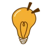 💡 Эмодзи «Жёлтые буквы с розовой тенью» для Telegram