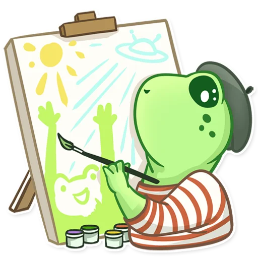 🎨 Стикер «Пряня» для Telegram