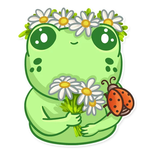 🌼 Стикер «Пряня» для Telegram