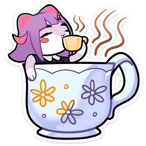 ☕ Стикер «Сима» для Telegram