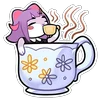 ☕️ Эмодзи «мини масюня без кринж надписей» для Telegram