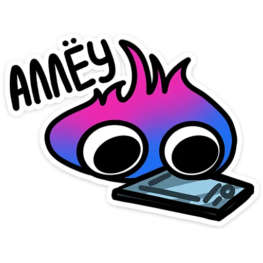 🔥 Стикер «Огонёк Мэтч» для Telegram