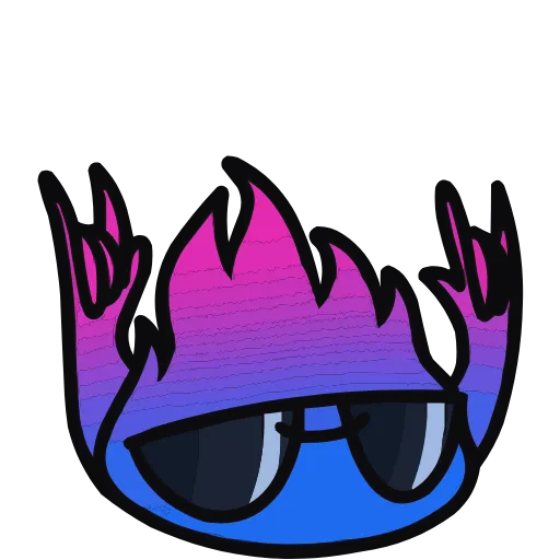 😎 Эмодзи «Огонёк Мэтч» для Telegram