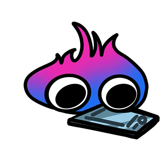 📞 Стикер «Огонек Мэтч Без Текста» для Telegram