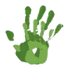 ✋ Эмодзи «Green Mixed» для Telegram