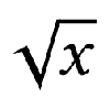 Стикер 23 Math Symbols