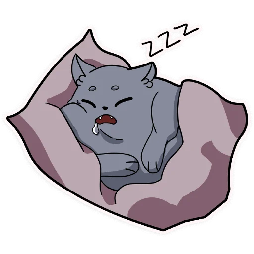😴 Стикер «Матильда» для Telegram