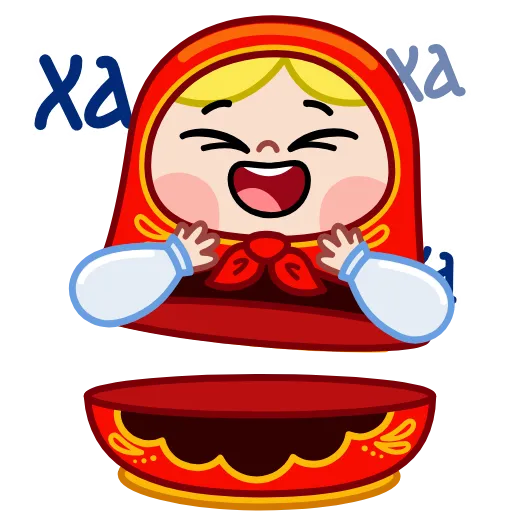 😂 Стикер «Матрена» для Telegram