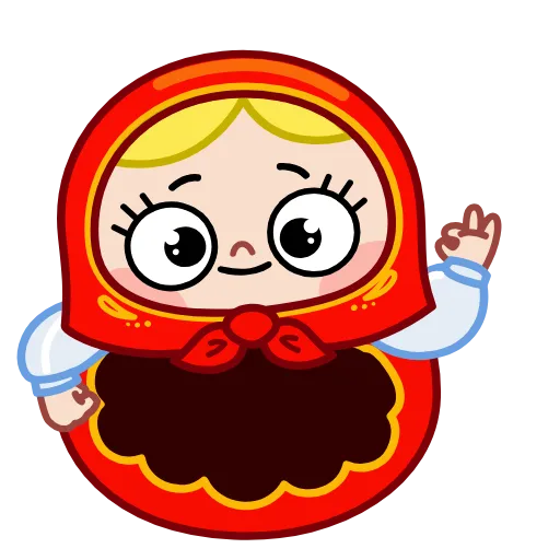 👌 Стикер «Матрена» для Telegram