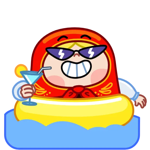 😎 Стикер «Матрена» для Telegram