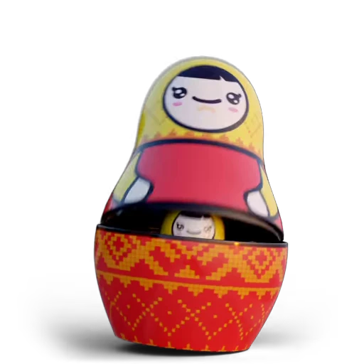 👋 Стикер «MATRЁSHKA» для Telegram