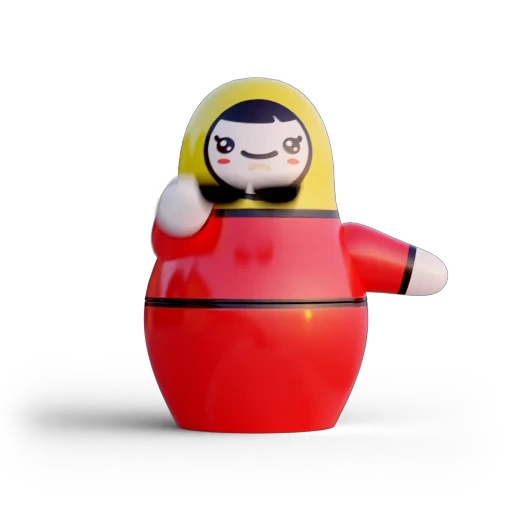 🕶 Стикер «MATRЁSHKA» для Telegram