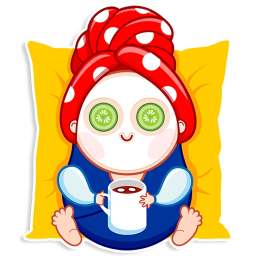 ☺️ Стикер «Матрёшка» для Telegram