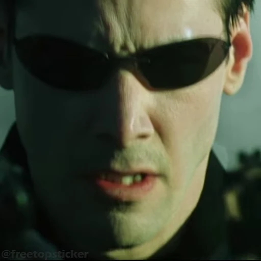 🔫 Стикер «Матрица Matrix» для Telegram
