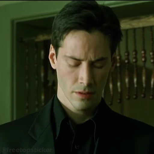 🧐 Стикер «Матрица Matrix» для Telegram