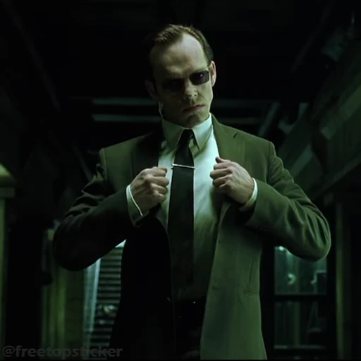 🕴 Стикер «Матрица Matrix» для Telegram
