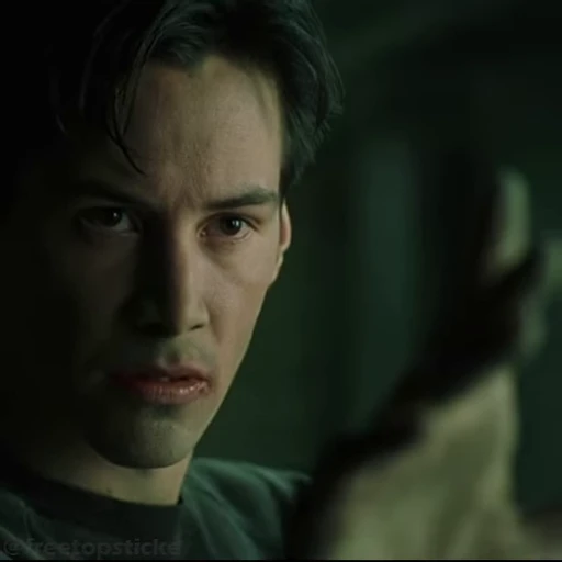 😠 Стикер «Матрица Matrix» для Telegram