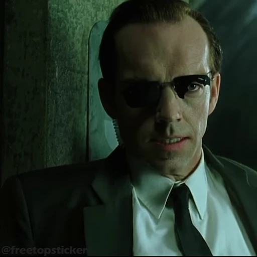😠 Стикер «Матрица Matrix» для Telegram