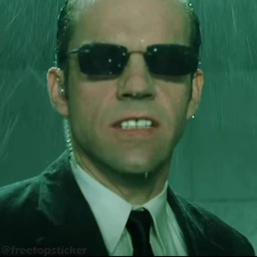 😡 Стикер «Матрица Matrix» для Telegram