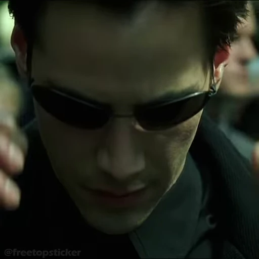 😎 Стикер «Матрица Matrix» для Telegram