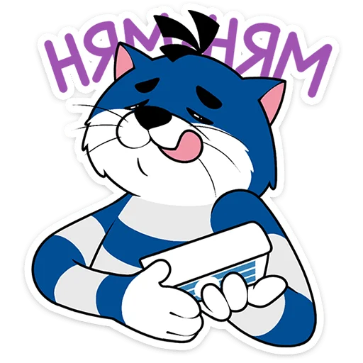 ❄️ Стикер «Новогодний Матроскин» для Telegram