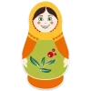 Стикер 16 Матрëшки
