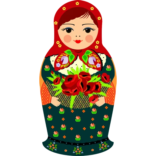 🪆 Стикер «Matryoshka Dolls» для Telegram