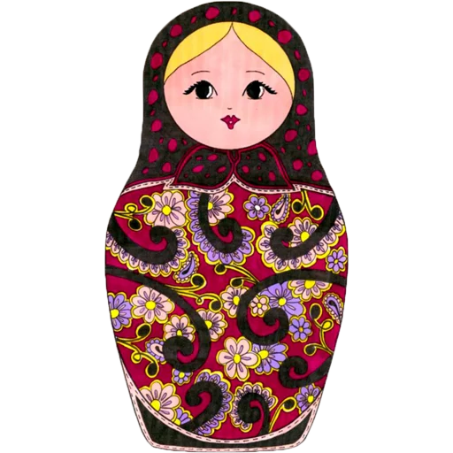 🪆 Стикер «Matryoshka Dolls» для Telegram