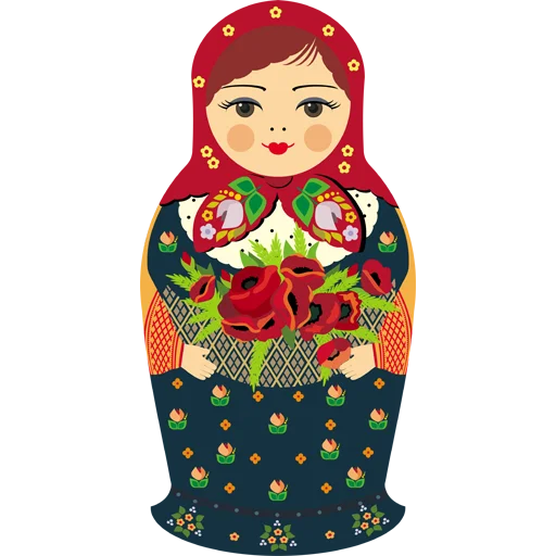 🪆 Стикер «Matryoshka Dolls» для Telegram