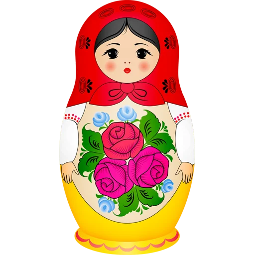 🪆 Стикер «Matryoshka Dolls» для Telegram
