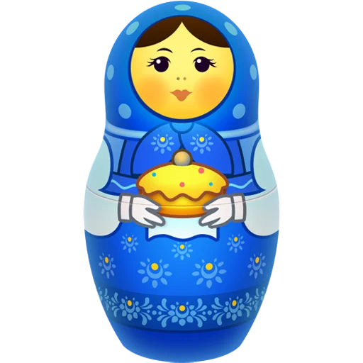 🪆 Стикер «Matryoshka Dolls» для Telegram