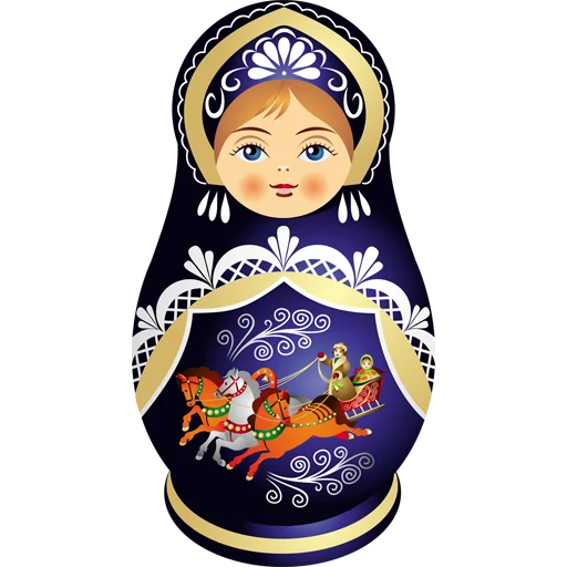 🪆 Стикер «Matryoshka Dolls» для Telegram
