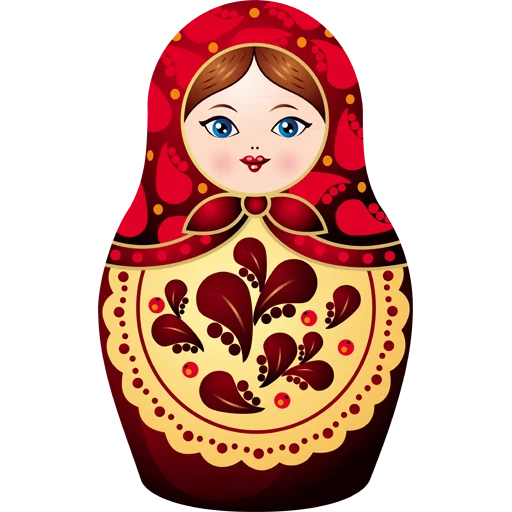 🪆 Стикер «Matryoshka Dolls» для Telegram