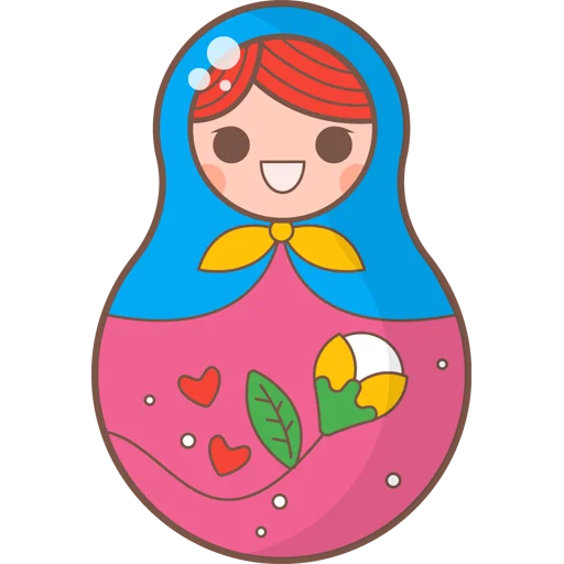 🪆 Стикер «Matryoshka Dolls» для Telegram