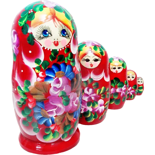 🪆 Стикер «Matryoshka Dolls» для Telegram